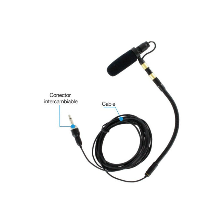 Krieg, Kmmb-19, Mic. Para Instrumentos Con Accesorios. Negro