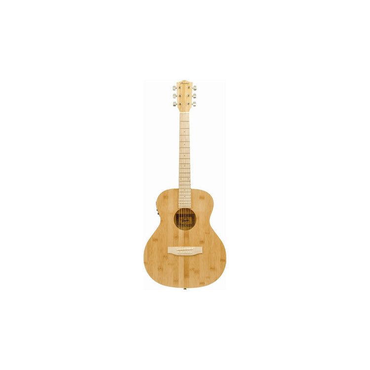 Ga-38-bamboo-q Guitarra Bamboo Acustica Eq (daddario) Natural