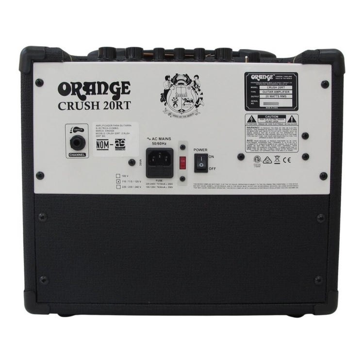 Combo Orange Guitarra 20w Negro Mod. Crush 20bk Negro