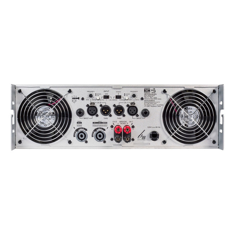 Amplificador Backstage Hcfpro 60 Plateado 6050 W