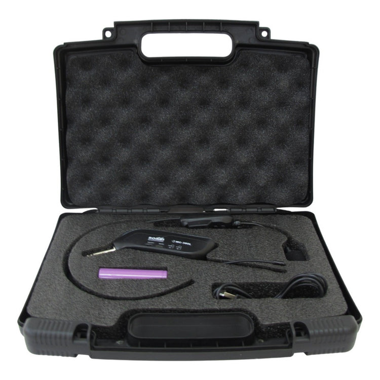 Mc-380l Mic. Inal. Romms Uhf De Solapa Negro