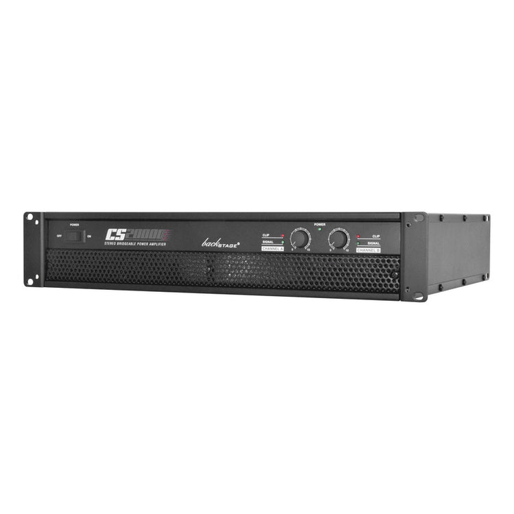 Amplificador Backstage Cs 20000 Negro 1.96 Kw