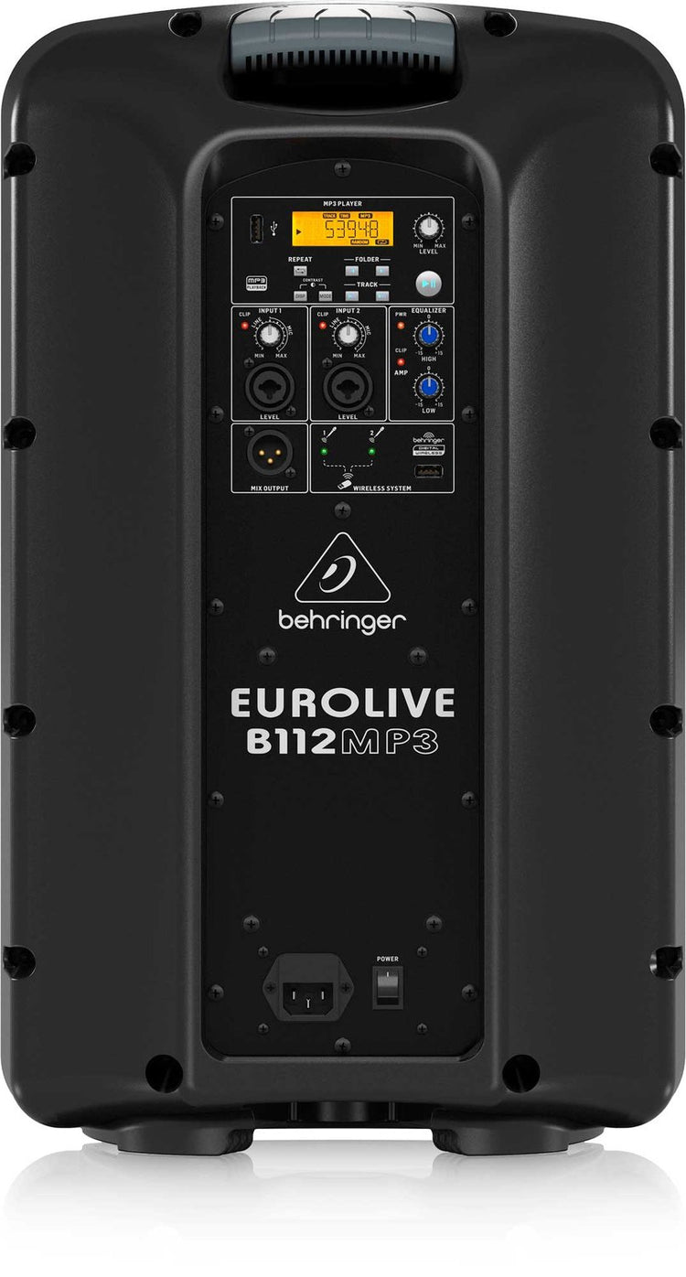 Bafle Behringer Eurolive activo 12 pulg. MP3 1000W B112MP3