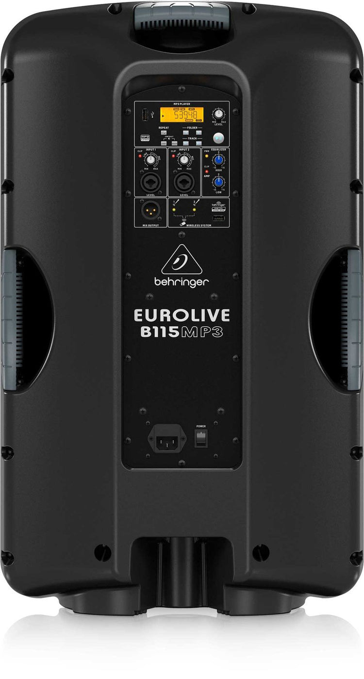 Bafle Behringer Eurolive activo 15 pulg. MP3 1000W B115MP3