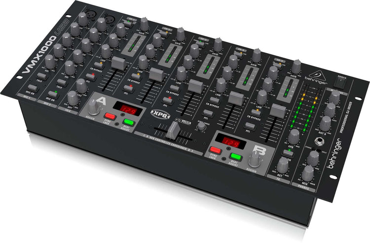 Mezcladora DJ Behringer 7 ch. USB beat asist. VMX-1000USB