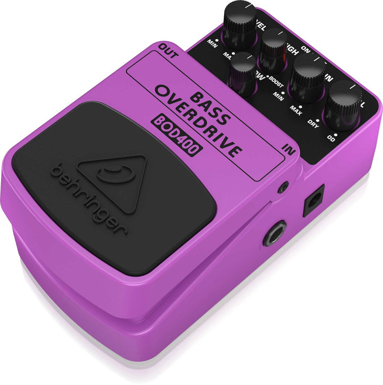 Pedal bajo Behringer FX BASS OVERDRIVE BOD-400