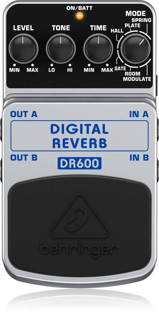 Pedal guitarra Behringer FX DIGITAL REVERB DR-600