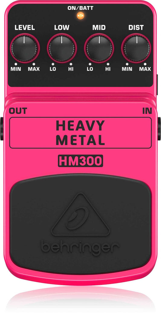 Pedal guitarra Behringer FX HEAVEY METAL HM-300