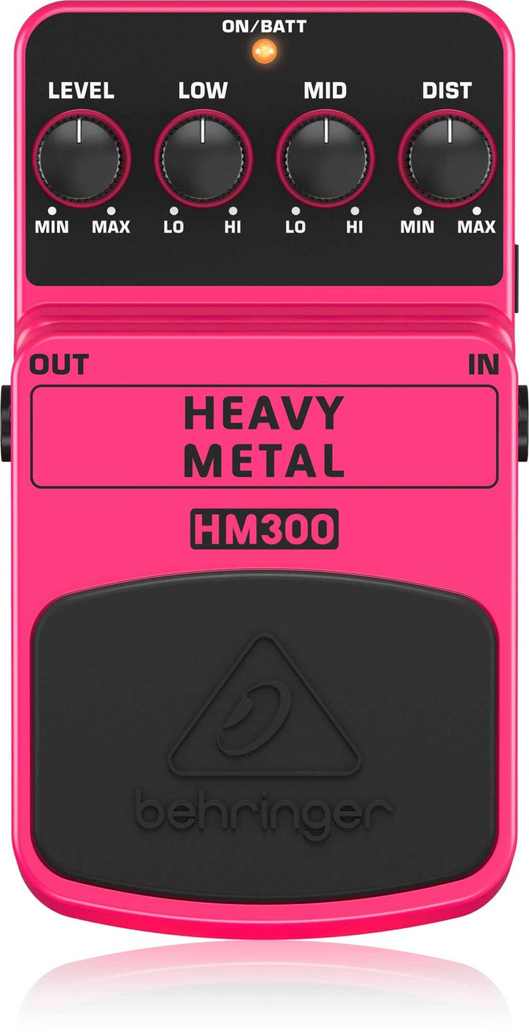 Pedal guitarra Behringer FX HEAVEY METAL HM-300