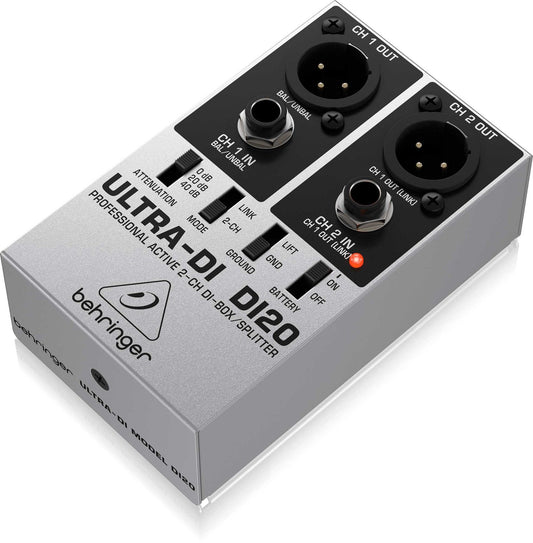 Caja directa Behringer activa 2 ch. DI-20