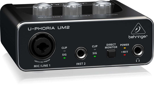 Interfase Behringer U-PHORIA 2 in 2 out UM-2