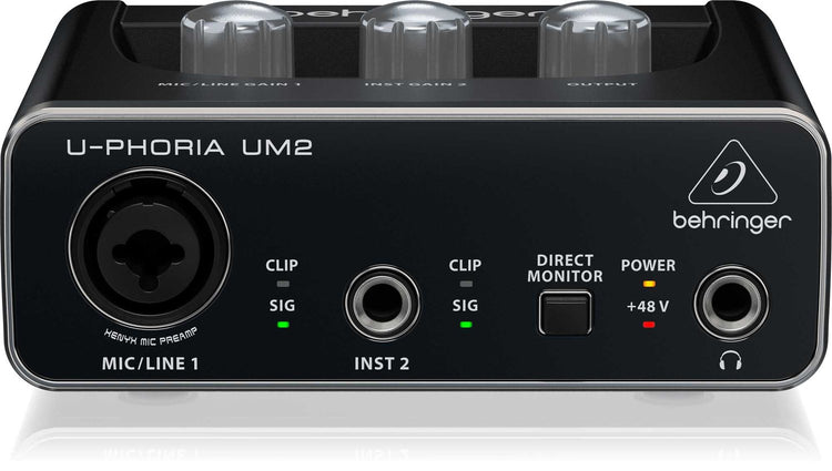 Interfase Behringer U-PHORIA 2 in 2 out UM-2