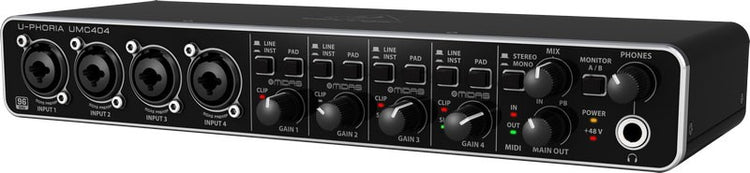 Interfase Behringer U-PHORIA 4 in 4 out UMC-404HD