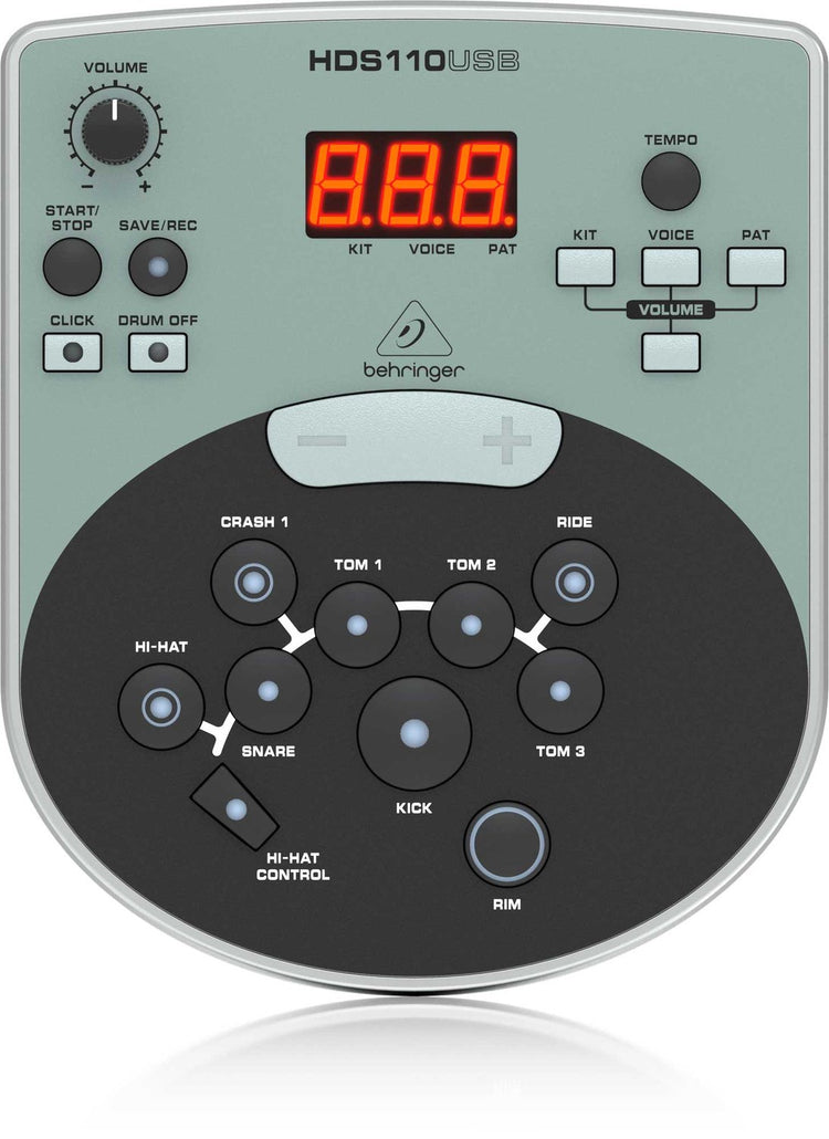 Batería digital Behringer 8 pzas. XD-8USB