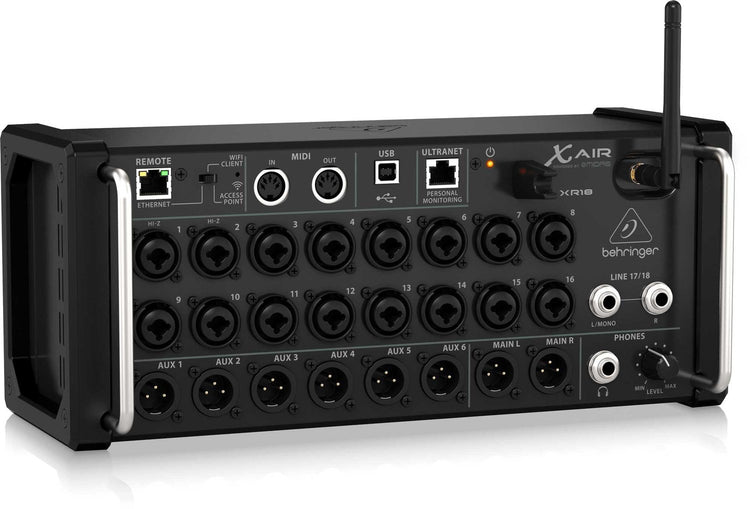 Mezcladora digital Behringer 18 ch. rack XR-18