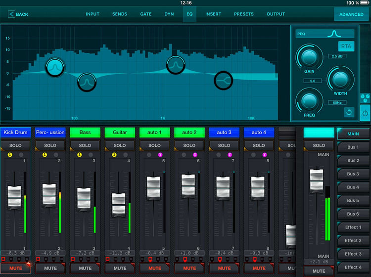 Mezcladora digital Behringer 18 ch. rack XR-18