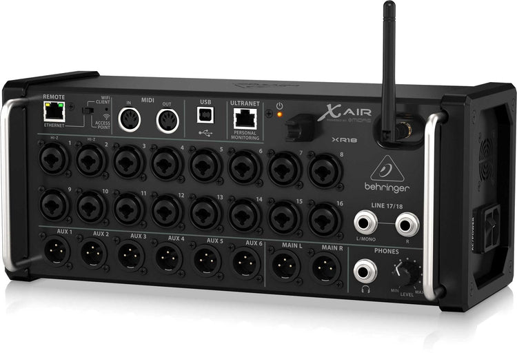 Mezcladora digital Behringer 18 ch. rack XR-18