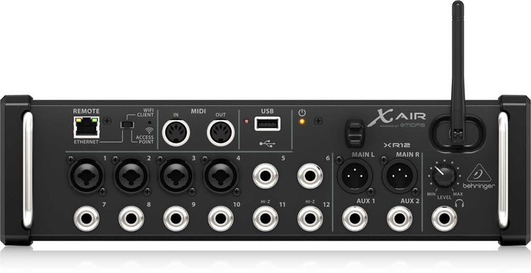 Mezcladora digital Behringer 12 ch. rack XR-12