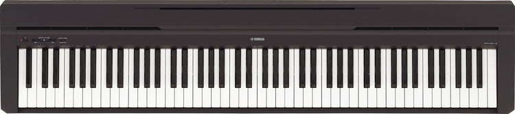 Piano digital Yamaha básico P-45 (con PA-5D)