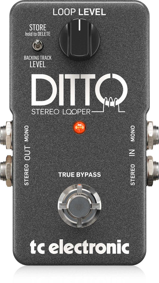 Pedal guitarra TC FX DITTO STEREO LOOPER