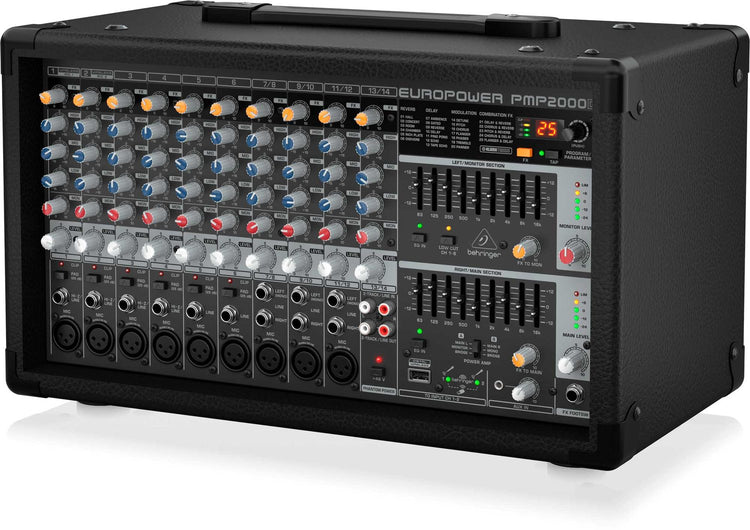 Consola Behringer activa 14 ch. 2000W PMP-2000D