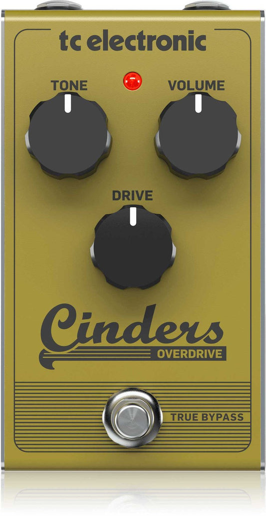 Pedal guitarra TC FX CINDERS OVERDRIVE