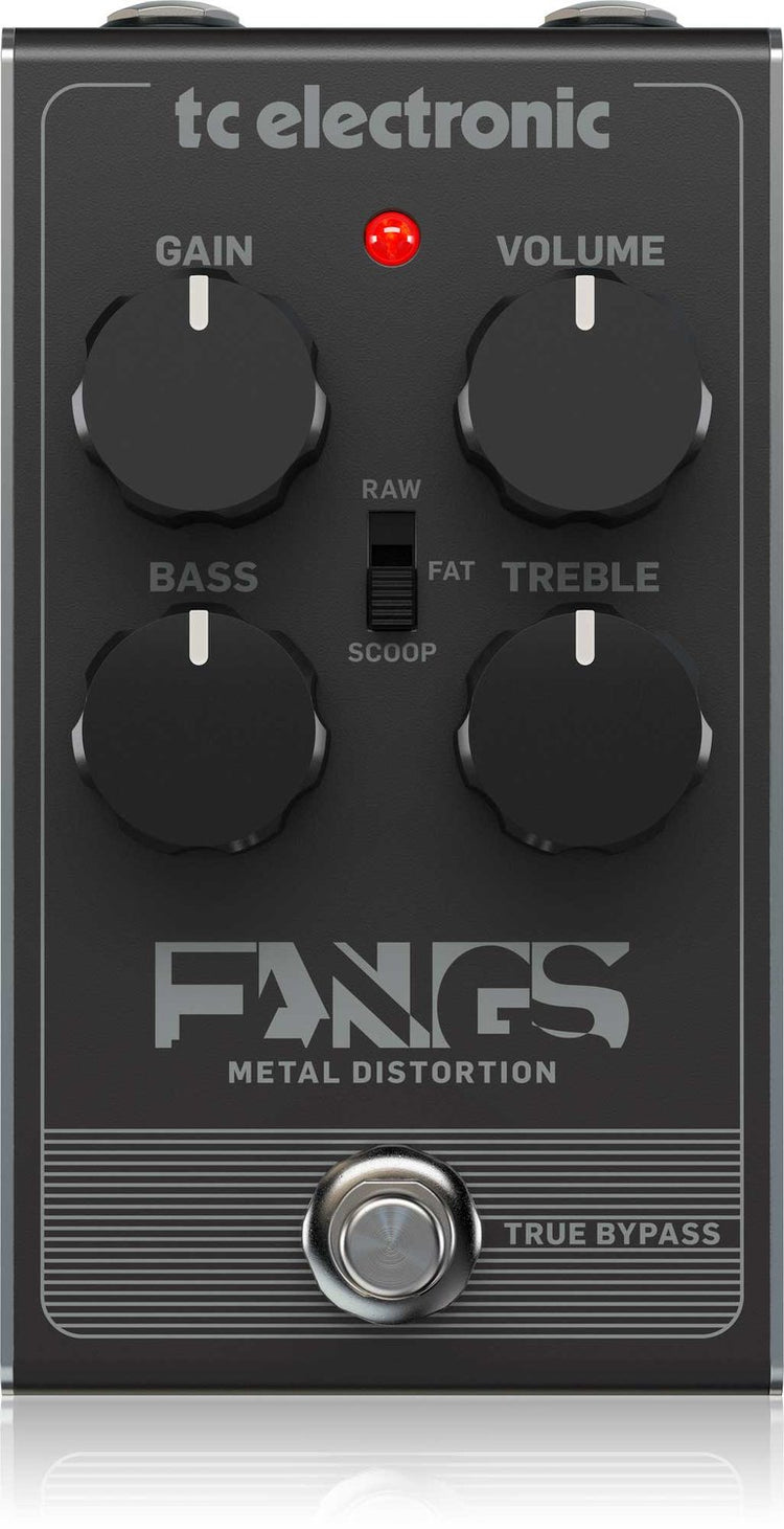 Pedal guitarra TC FX FANGS METAL DISTORSION