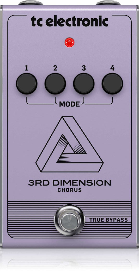 Pedal guitarra TC FX 3RD DIMENSION CHORUS