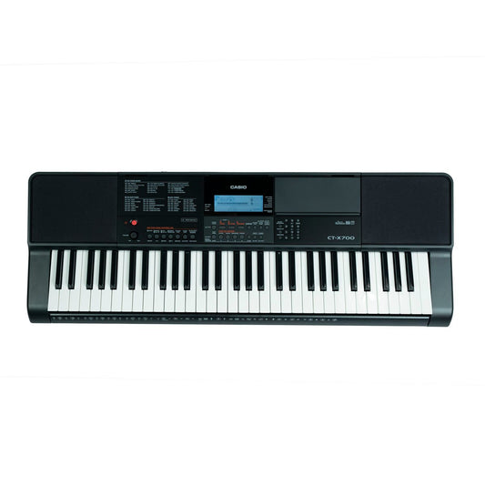 Teclado Casio CASIOTONE con eliminador CT-X700