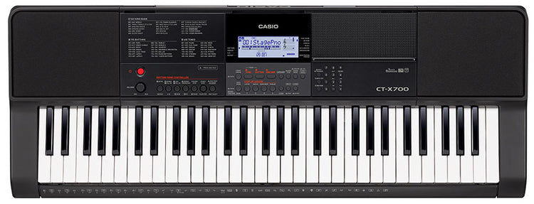 Teclado Casio CASIOTONE con eliminador CT-X700