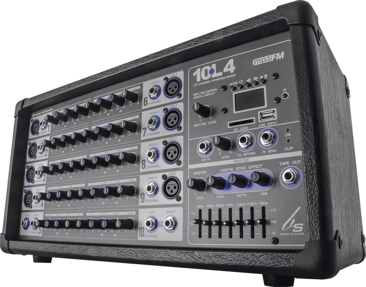 Consola amplificada Backstage 10L4 USB