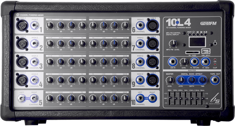 Consola amplificada Backstage 10L4 USB