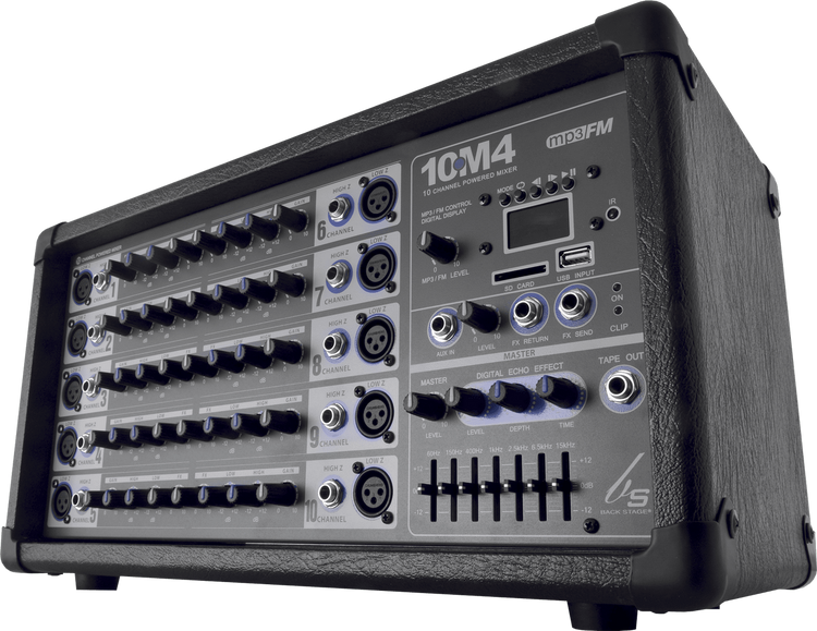 Consola amplificada Backstage 10M4 USB