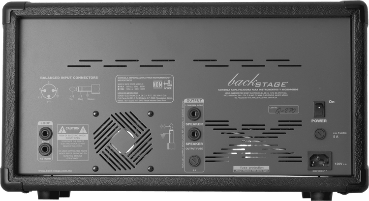 Consola amplificada Backstage 10M4 USB