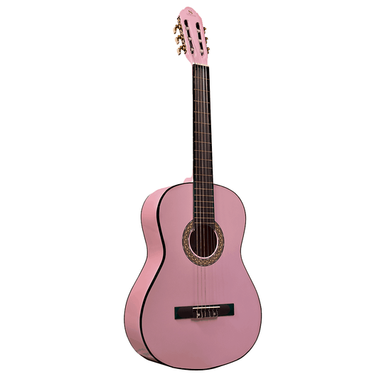 Guitarra tercerola Segovia nylon rosa 28012