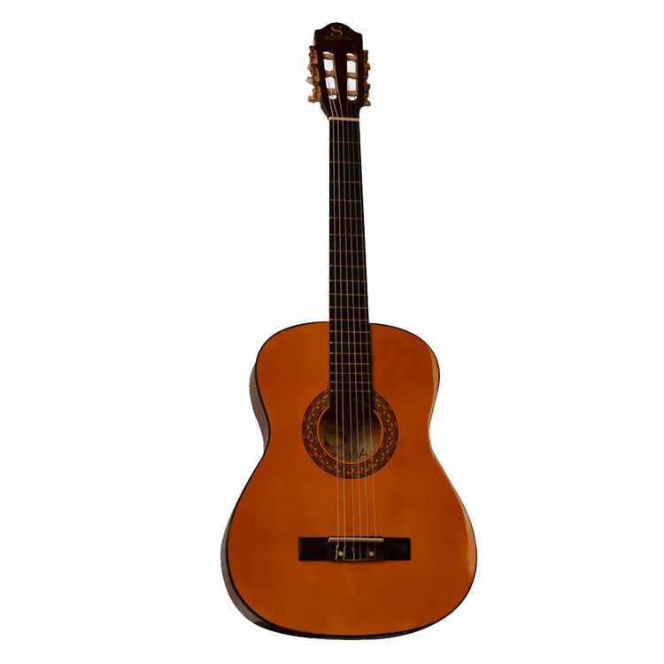 Guitarra tercerola Segovia nylon amarilla 28010