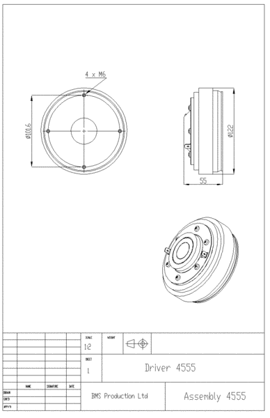 Driver BMS 4555