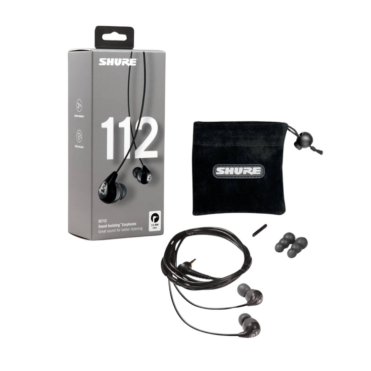 Audífonos In-Ear Shure monitoreo personal SE-112