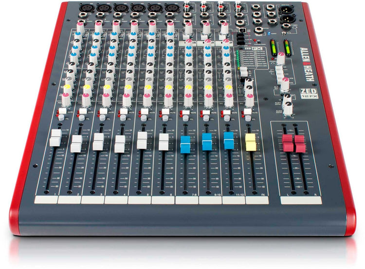 Mezcladora Allen&Heath 12 canales USB-FX ZED-12FX