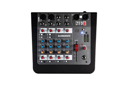 Mezcladora Allen&Heath 6 canales ZED-6