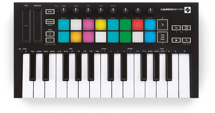 Teclado controlador Novation Launchkey MINI