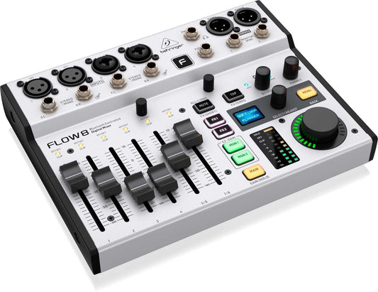 Mezcladora digital Behringer 8 canales FLOW 8