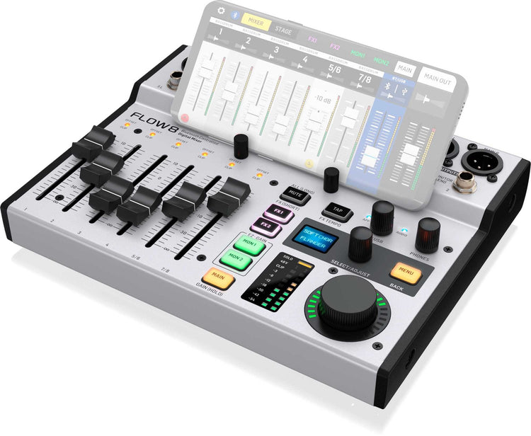 Mezcladora digital Behringer 8 canales FLOW 8