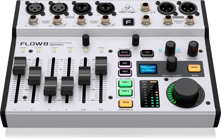 Mezcladora digital Behringer 8 canales FLOW 8