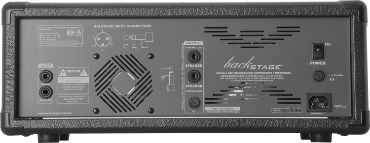 Consola amplificada Backstage 6L4 USB