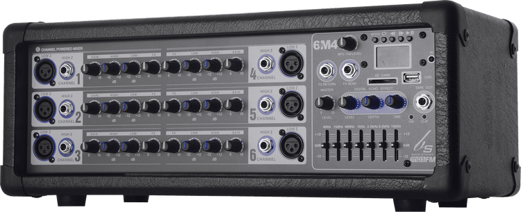 Consola amplificada Backstage 6M4 USB