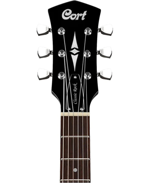 Guitarra eléctrica Cort Classic Rock CR100 BK negra