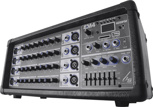 Consola amplificada Backstage 8M4 USB