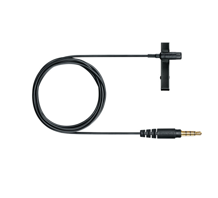 Micrófono solapa Shure para dispositivos móviles 3.5mm MVL-3.5MM