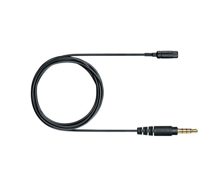 Micrófono solapa Shure para dispositivos móviles 3.5mm MVL-3.5MM